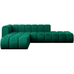 ECKSOFA modulares Sofa Zuvon-L1 - 296x177x70 cm Grün