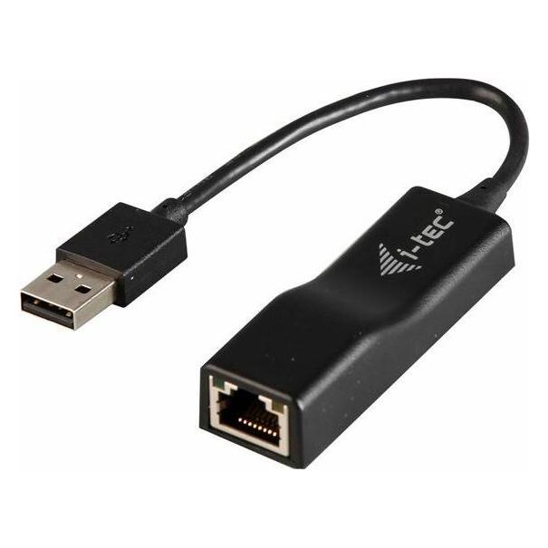 i-tec USB 2.0 zu (USB, USB 2.0, RJ45 (1x)) (U2LAN)