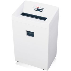 HSM Aktenvernichter Pure 420, 2341111, weiß, mit Rollen, 24 Blatt, 35 Liter Behälter, 5,8 mm Streifenschnitt, P-2