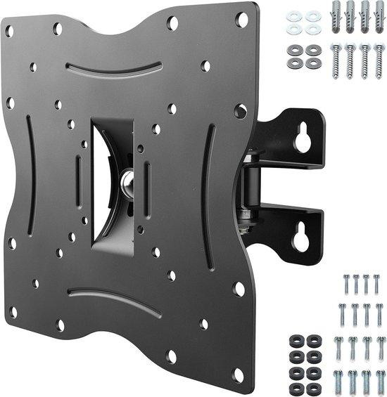 RICOO TV Muurbeugel - Draaibaar en Kantelbaar - Universeel VESA - 33-81 cm - Zwart