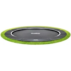 Salta Royal Baseground - rund - Ø251cm - 8,23ft - Schutzrand Schwarz