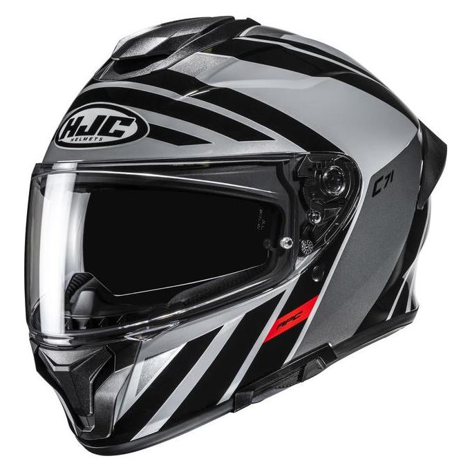 HJC C71 Faber Motorradhelm (L, 59 - 60 cm) (107H40.15-6)