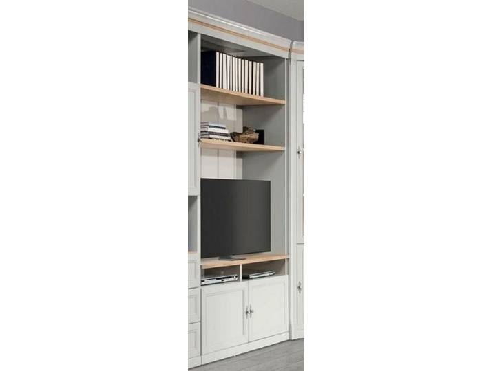 Xlmoebel TV-Wand Amerikanische Stil Vitrine und Regale für Wohn- und Arbeitsräume, (1-St., Schrank), Hergestellt in Europa