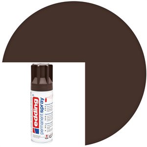 Edding Sprühfarbe 5200 Permanent Spray, 200 ml, schokoladenbraun, seidenmatt, Acryllack