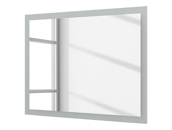 Miroir de bain lumineux 80 x 53cm Panneau de particules revêtu 80 x 53cm