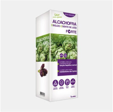 FHARMONAT ALCACHOFRA + BOLDO + DENTE DE LEAO FORTE 500ml