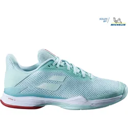 Babolat Damentennisschuhe Jet Tere Clay - türkis / 40