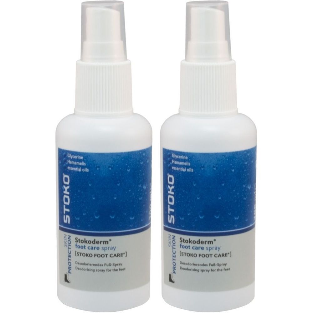 Stokoderm foot care Lösung 2x 2x100 ml