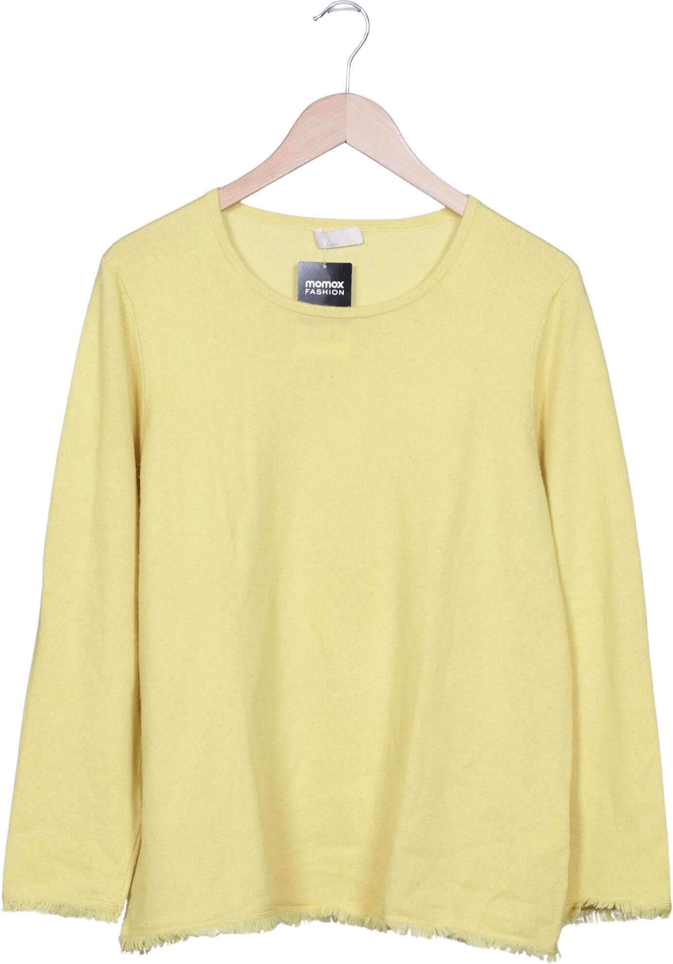 Include Damen Pullover, Gelb, Gr. EU 46, Kaschmir / Schurwolle - Second Hand