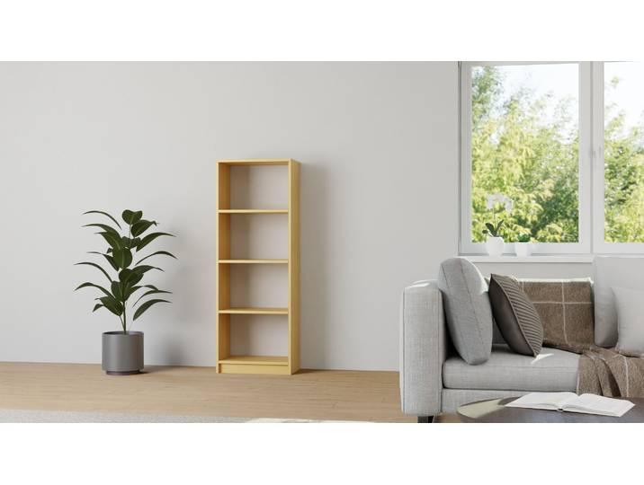 Highboard aus Massivholz Buche Natur geölt