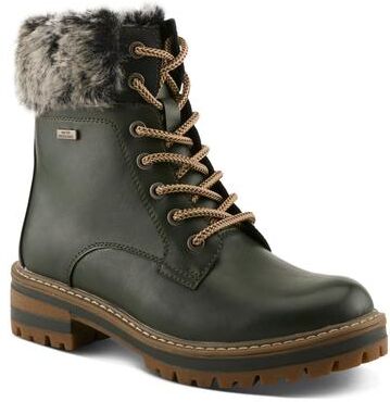 Women's Canario Winter and Snow Bootie by Patrizia by Spring Step in Forest Green Multi (Size 42 M)