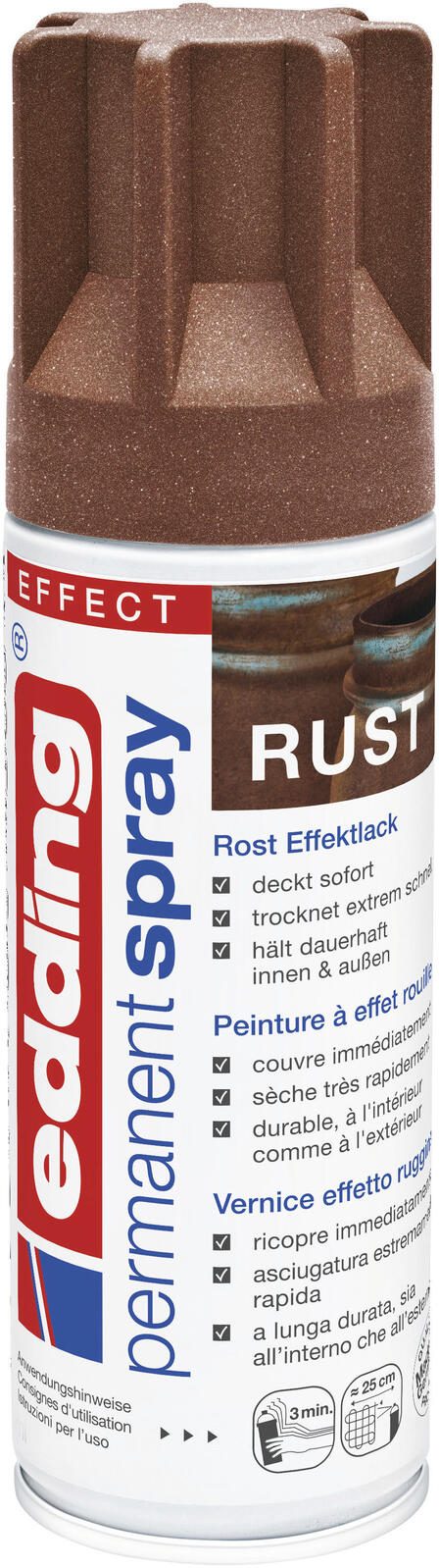 edding Acrylspray Sprühfarbe rosteffekt matt 4-5200936