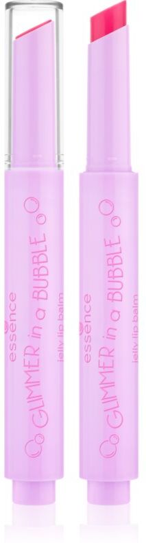 essence GLIMMER IN A BUBBLE tinted lip balm with gel consistency shade 01 Chasing Bubbles 1.6 g