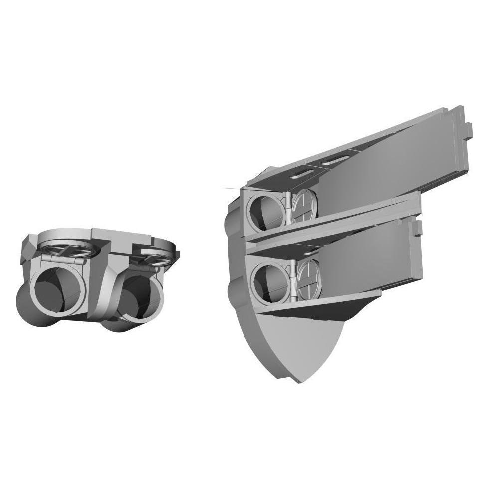 CMK U-Boot IX Open Front&Rear Torpedo Muzzle Doors (129-N72010)