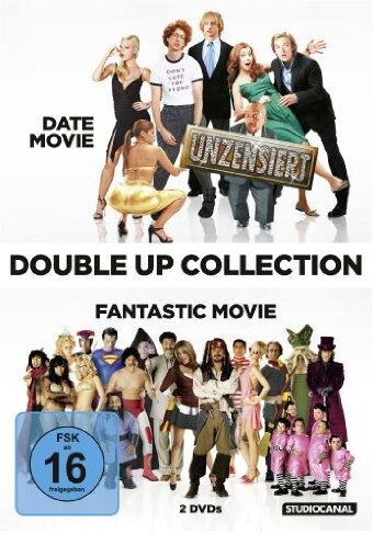 Aaron Seltzer - Double Up Collection: Date Movie / Fantastic Movie [2 DVDs] - Preis vom 10.10.2026 11:48:34 h