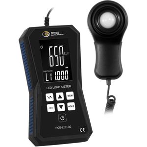 PCE Luxmeter LED 30, bis 400.000 Lux, Speicher