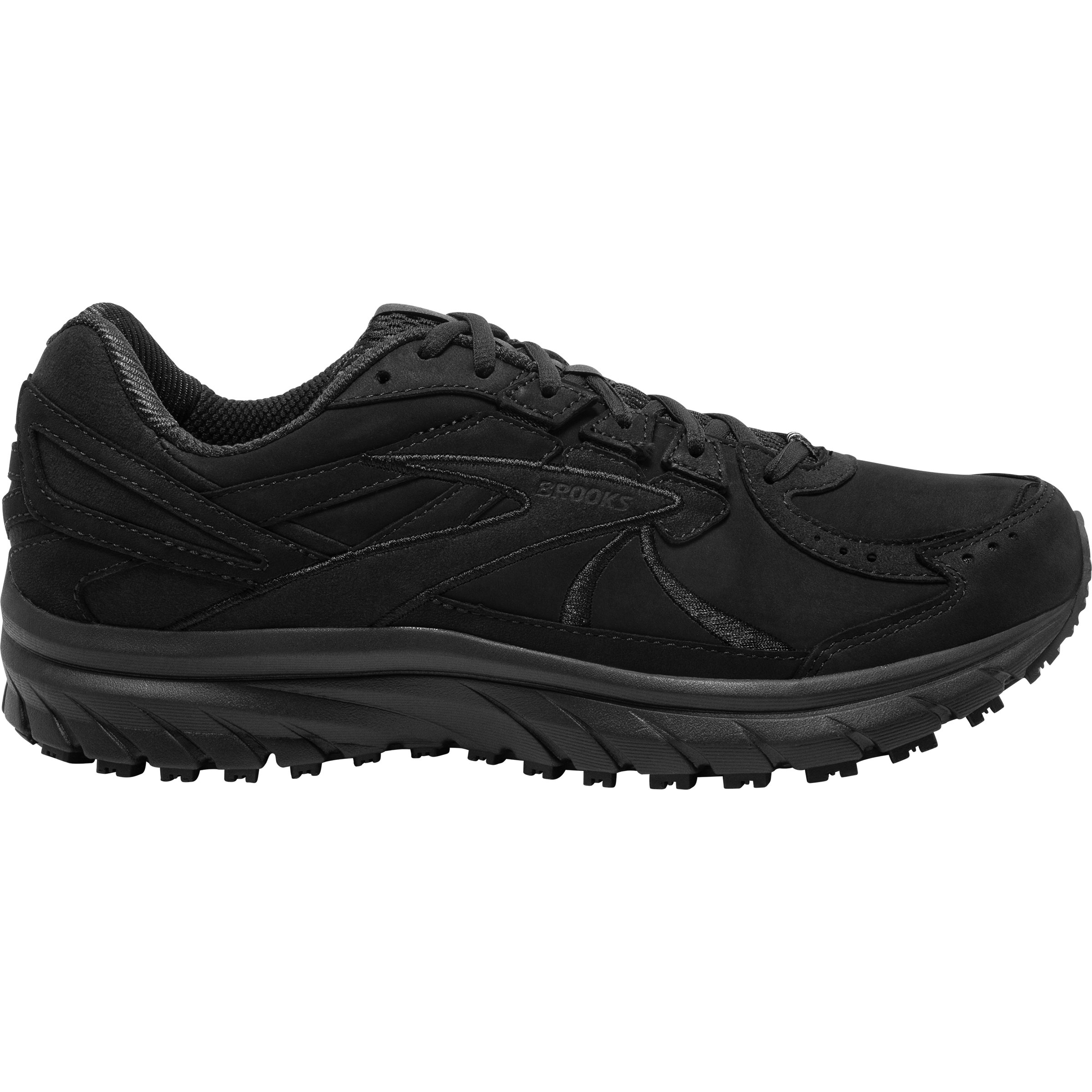 Brooks Zeal Walker Herren Freizeitschuhe schwarz Größe 43 Lifestyle Atmungsaktiv
