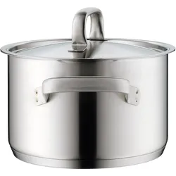 WMF Fleischtopf GOURMET PLUS Platin, Pfanne + Kochtopf, Silber