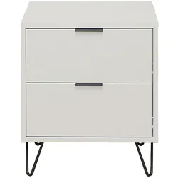 KOMMODE Erna 51x45x62 Kreidegrau matt Lack