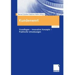 Kundenwert, Fachbücher von Bernd Günter, Sabrina Helm
