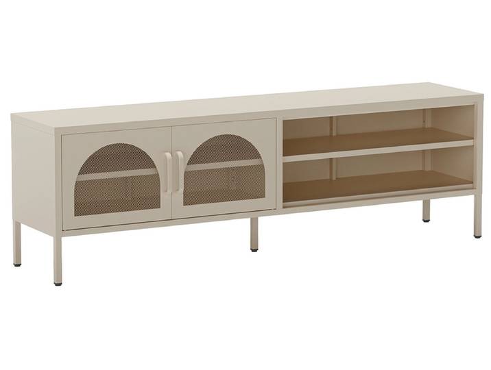 MARCKERIC TV-Möbel DIORA 160cm cremefarben