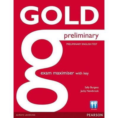 Gold Preliminary Maximiser with Key, Taschenbuch von Jacky Newbrook,Sally Burgess, Pearson ELT, 978-1-4479-0736-7
