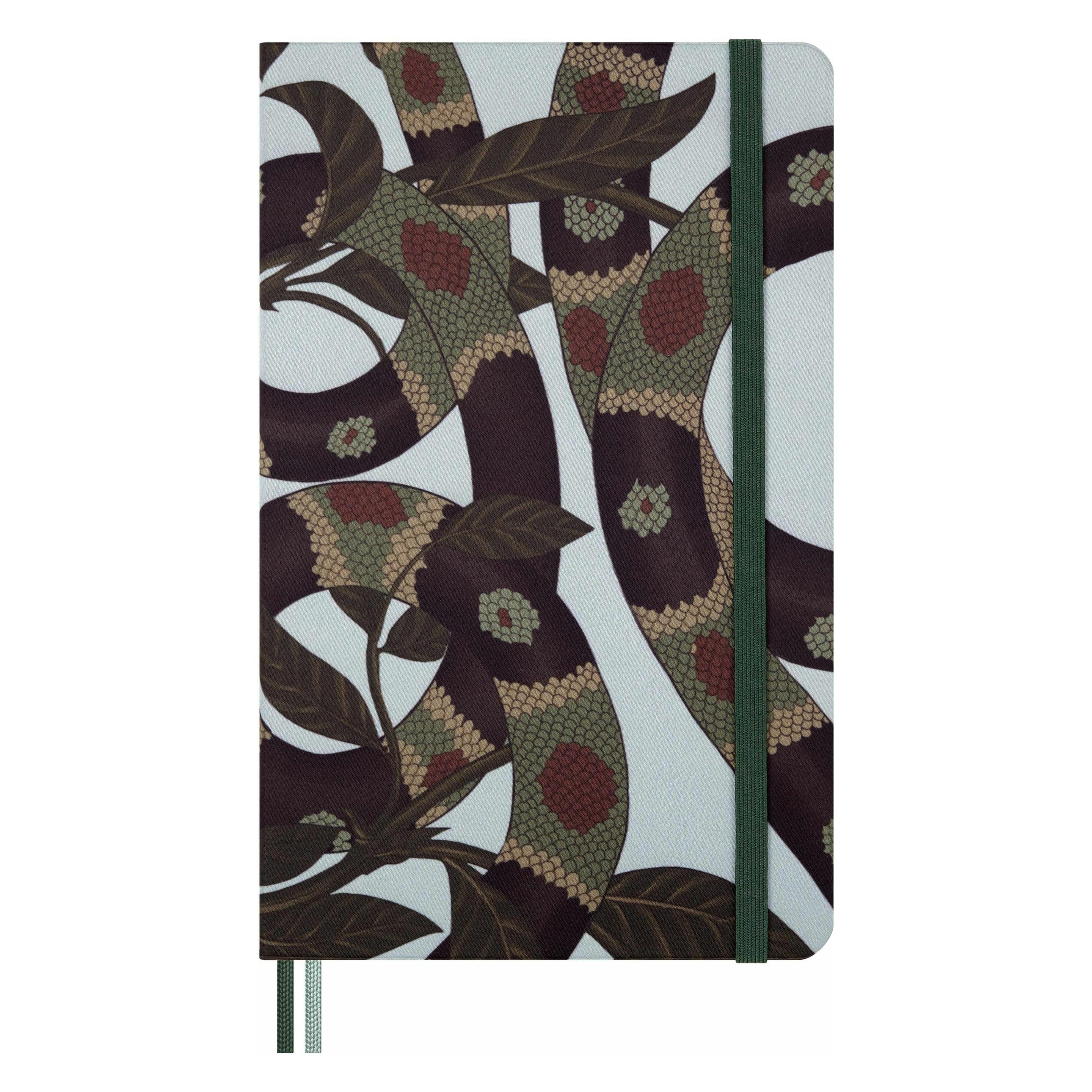 Moleskine NB Snake Leaves-LG lin (Large 13x21) (Seasonal)