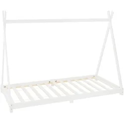 KINDERBETT Tipi 90x200 cm Weiß