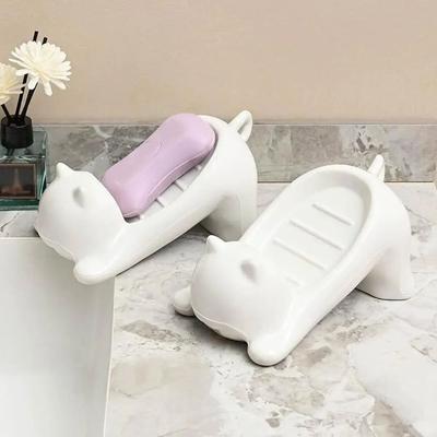 Uplifted Finds Cute Cartoon Cat Soap Dish With High Performance Drainage Architecture Cute Cartoon Cat Soap Dish With High Performance Drainage Architecture