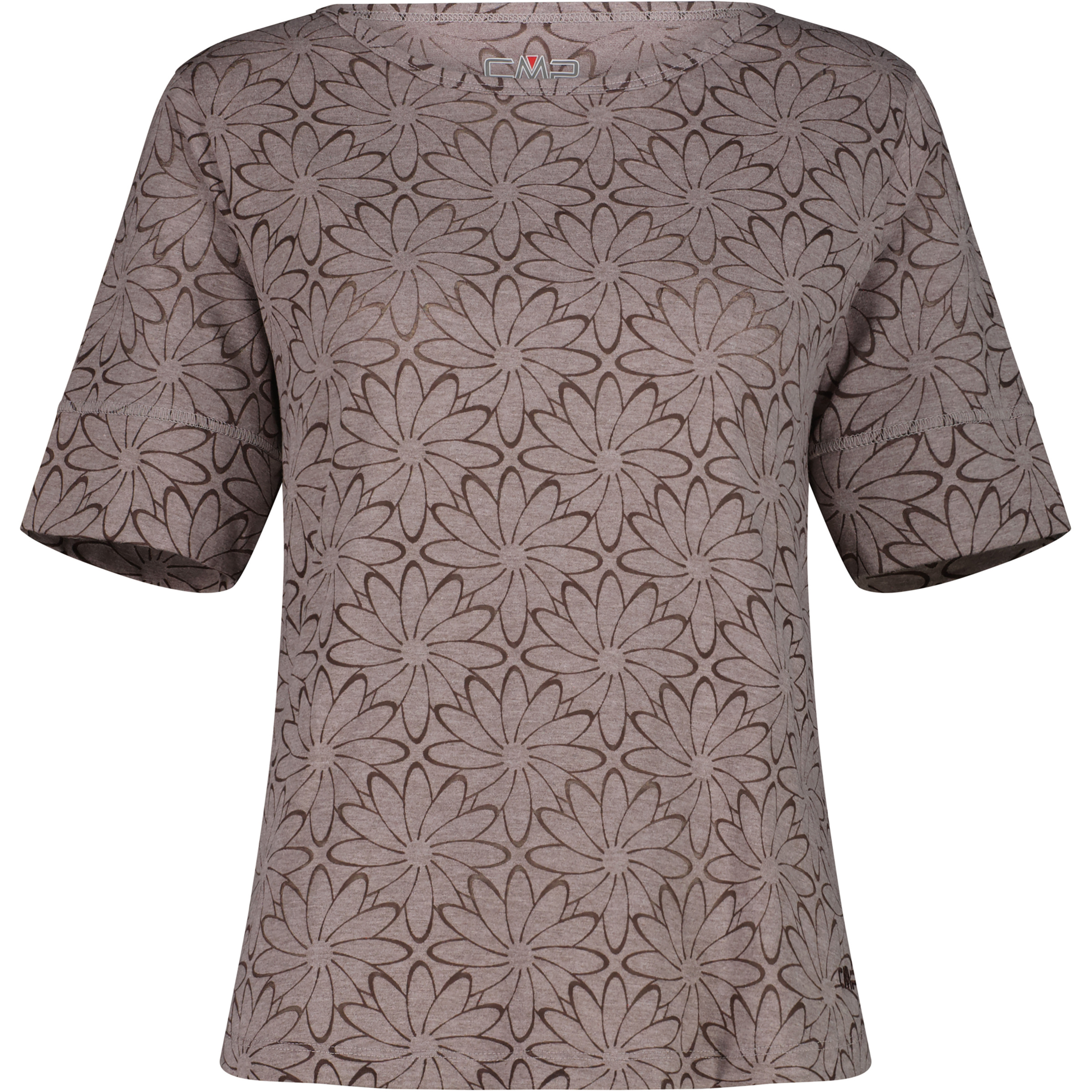CMP Damen T-Shirts grau Größe 3XL Lifestyle Hautfreundlich