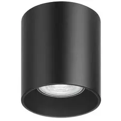 Brumberg Aufbau-Downlight TURN-R, IP20, rund, GU10 (exkl.), Aluminium, strukturschwarz BRUM-45130180