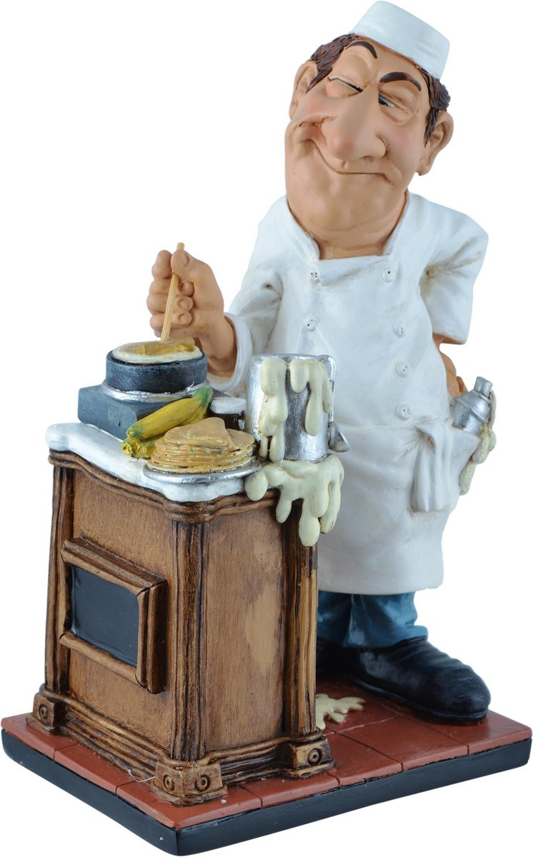 MadDeco Warren Stratford beeldje poffertjesbakker