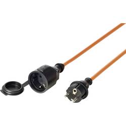 Sygonix SY-7486018 Strom Verlängerungskabel 16 A Orange 20 m AT-N05V3V3-F 3G 1,5 mm² UV-Beständig, abriebfest, Kältebeständig