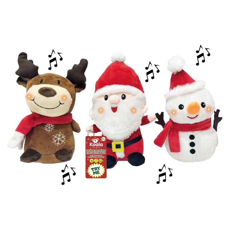 Koala Games G2586 Weihnachts-Tanz-, Sing- & Lichtplüschfiguren 24 cm (T-MLX62814)