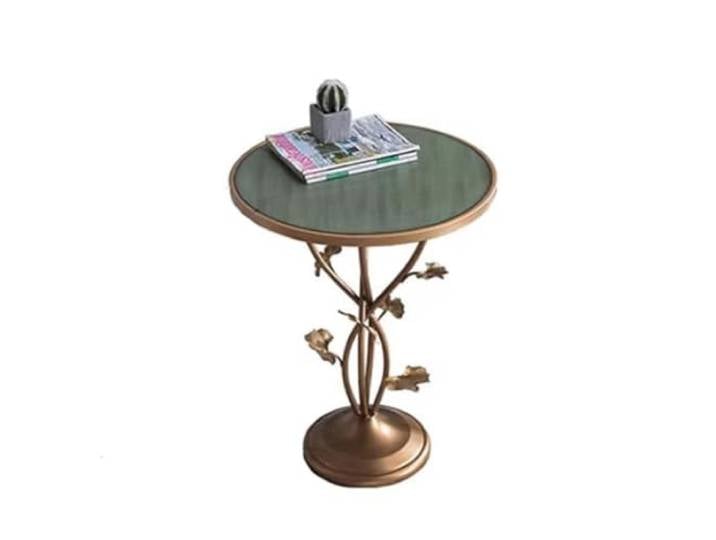SAMCIOI Wohnzimmer-Beistelltisch, Couchtische Country Retro Kleiner Couchtisch Wohnzimmer Kunst Beistelltisch Balkon Freizeittisch Couchtisch, Nachttisch