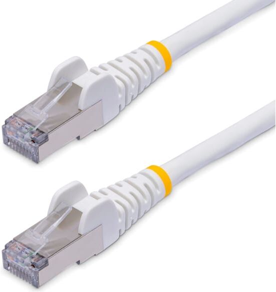 StarTech.com 10m White CAT8 Ethernet Cable, Snagless, S/FTP,