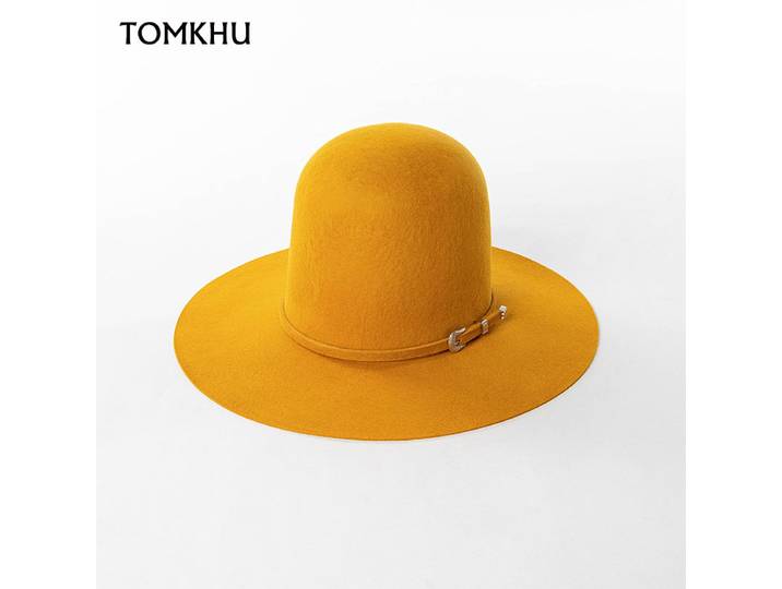 Chapeau Fedora en laine vintage personnalisé pour hommes, haut, décontracté, performance en plein air, luxe, fadora, haute qualité, sorcière, mode