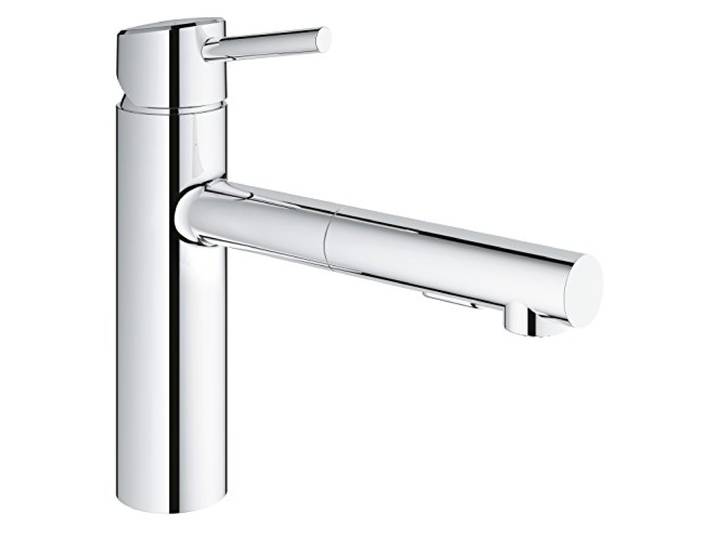 GROHE Concetto - Spültischbatterie (mittelhoher Auslauf, Schwenkbereich 100°, herausziehbare Brause), chrom, 30273001