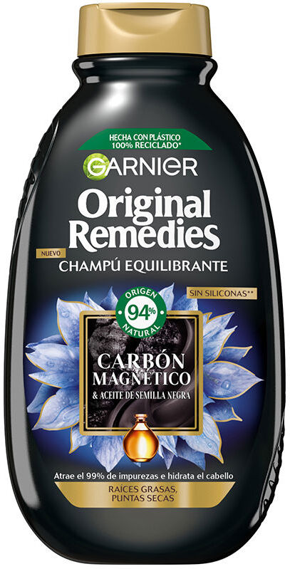 Garnier Original Remedies shampoo de carvão magnético 250 ml