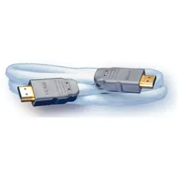 Supra HF100 - HDMI-kabel - 2 m (2 m), Videokabel, Blau