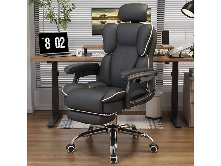 Chaise d'ordinateur pour la maison, chaise de jeu ergonomique, chaise de bureau, dortoir, étude en direct, chaise pivotante confortable à long terme