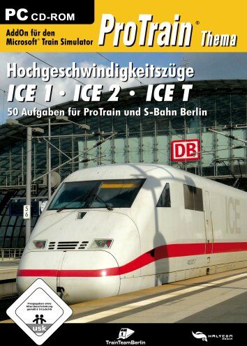 Halycon - Train Simulator - ProTrain Thema: Hochgeschwindigkeitszüge ICE 1, ICE 2, ICE T - Preis vom 09.10.2026 07:28:09 h