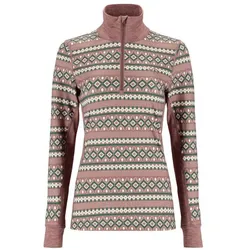 Kari Traa, Damen, Sportshirt, Lune H/Z Shirt Damen Laufshirt (L, S), Braun, Violett