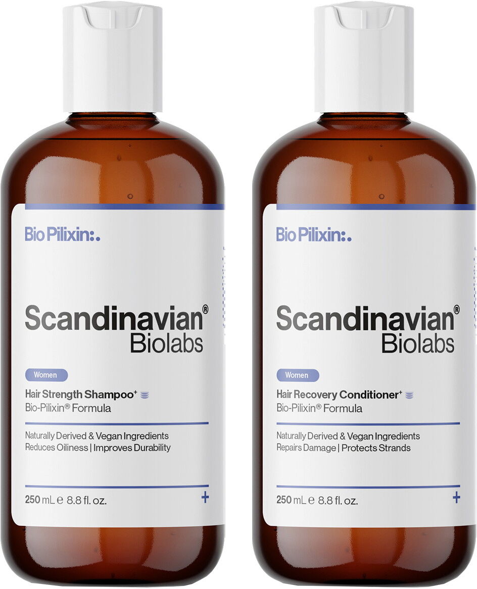 500ml Scandinavian Biolabs Women Duo (Shampoo 250ml + Conditioner 250ml)