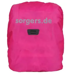 sorgers Regenhülle pink mit Halterung für Klemmleuchte