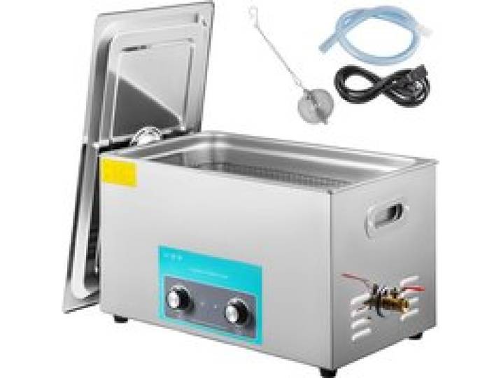 Nettoyeur à Ultrasons-Duoku-30 L-Minuterie Numérique et Chauffage-Acier inoxydable-Contrôle par Bouton