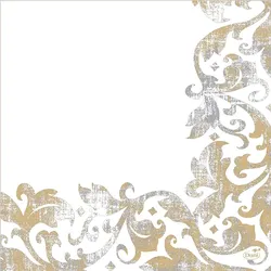 720 Dunisoft®-Servietten 40 x 40 cm Festiva White