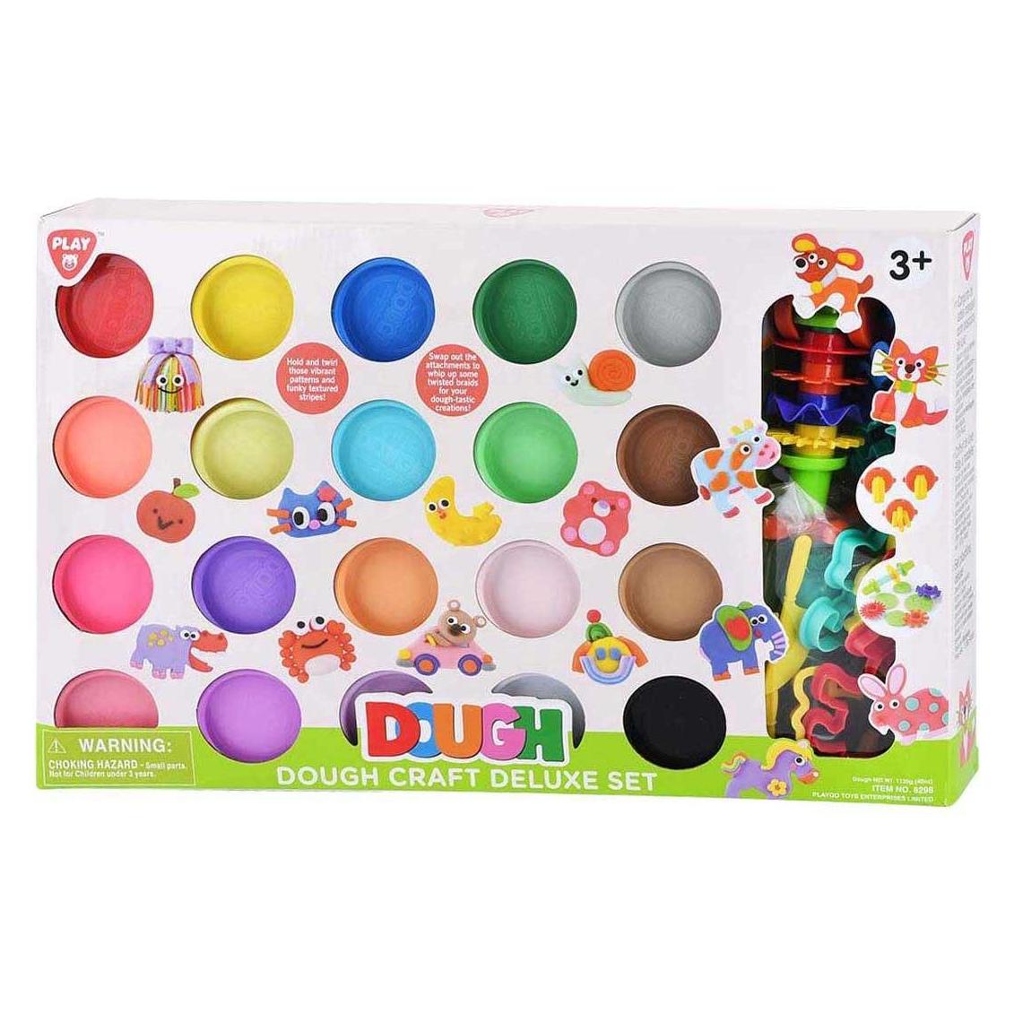 PlayGo Luxus-Bastelset aus Ton - 20 Tontöpfe (65836863)