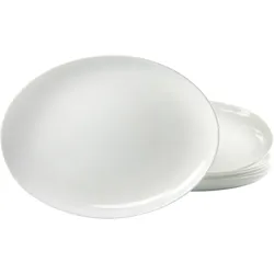 CreaTable Italien Party, Teller, Weiss