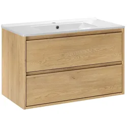 WASCHTISCH 81cm Holz